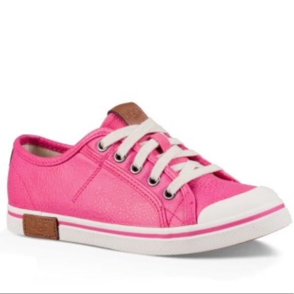 UGG Other - Ugg K Broderick Pink Pebbled Sneakers